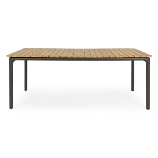 Stół Solaris z blatem drewnianym 200x100