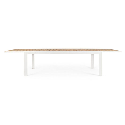 Stół rozkładany Bolonia  220-340x100 - biały