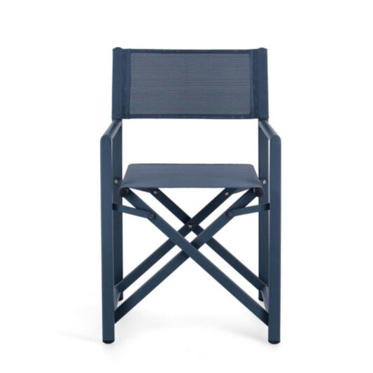 Krzesło reżyserskie Tyrian  - niebieskie