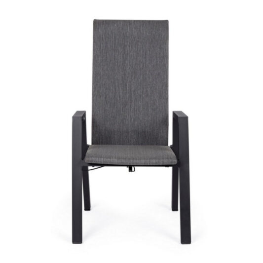 Krzesło ogrodowe Etna JX55 - antracytowe