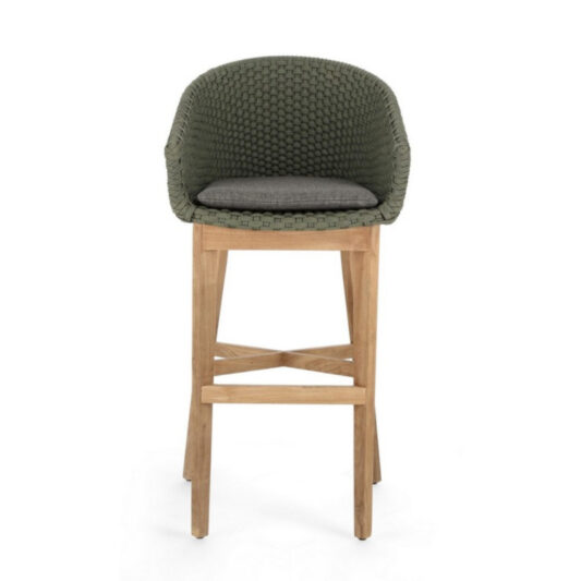 Krzesło barowe Cochiano hoker zielone