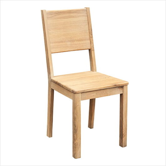 Drewniane dębowe krzesło do jadalni Prato