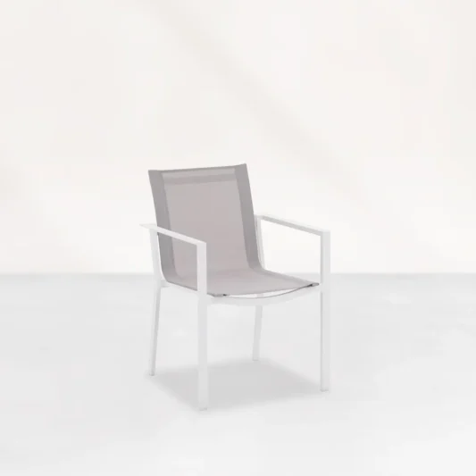 Krzesło sztaplowane Primavera White