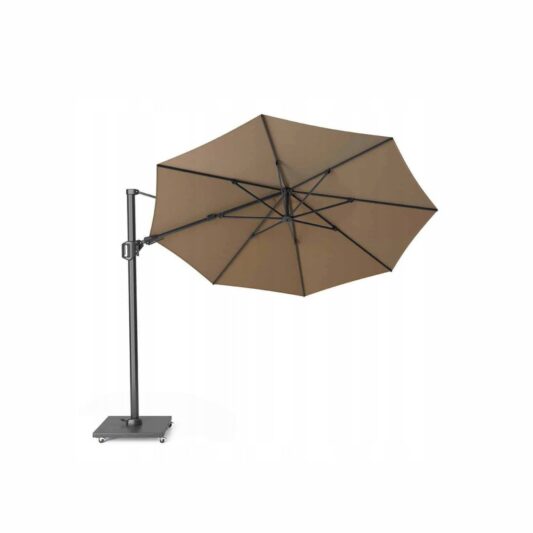 Parasol ogrodowy Challenger T2 Ø 3,5 m - beżowy