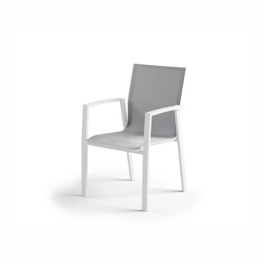 Krzesło ogrodowe LEON białe