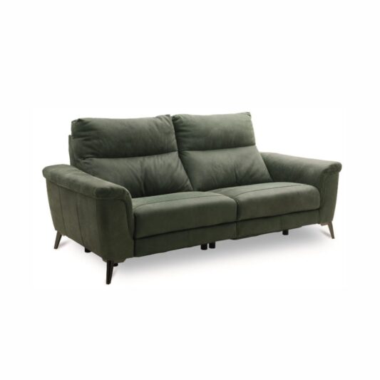 Nowoczesna zielona sofa z funkcją RELAX Verbena Vero
